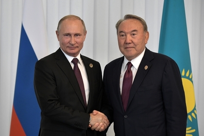 Раскрыто содержание разговора Путина и Назарбаева
