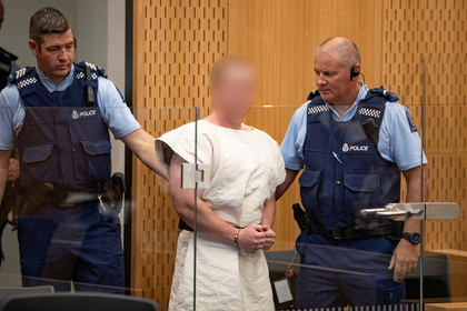 Напавший на мечеть в Новой Зеландии захотел пропагандировать экстремизм в суде