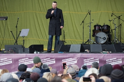 Кличко продал экскурсию по Киеву за 50 тысяч долларов