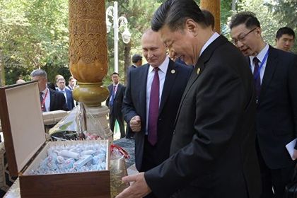 Путин подарил лидеру Китая его любимое мороженое