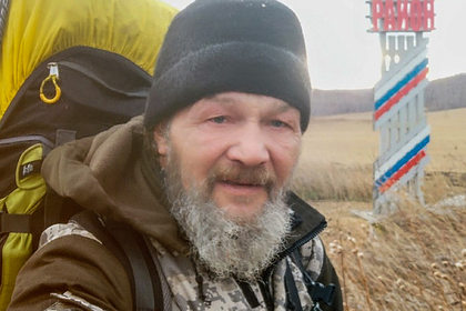 54-летний россиянин полтора года шел пешком к своему знакомому