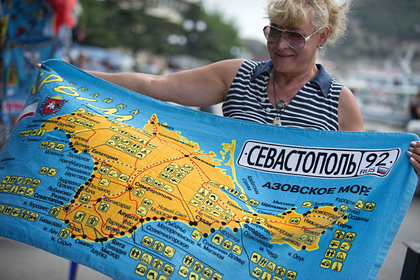 Британский журнал показал Украину без Крыма